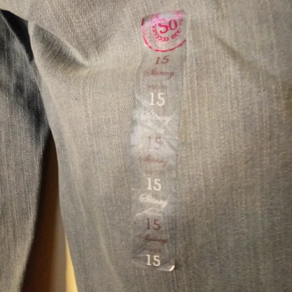 Women's Plus Size Kohls So Jeans Size 15 c… - Picture 7 of 8